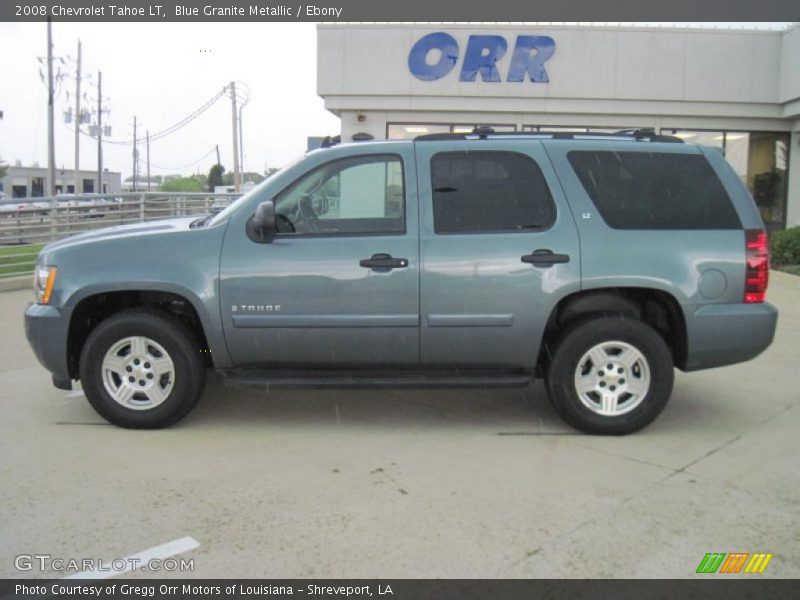 Blue Granite Metallic / Ebony 2008 Chevrolet Tahoe LT