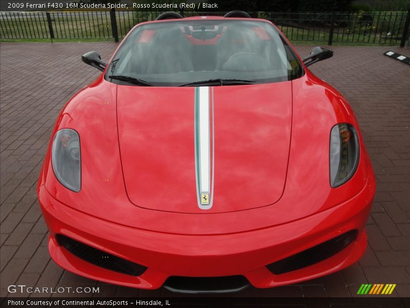 Rosso Scuderia (Red) / Black 2009 Ferrari F430 16M Scuderia Spider