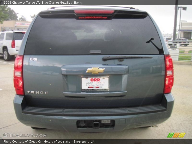 Blue Granite Metallic / Ebony 2008 Chevrolet Tahoe LT