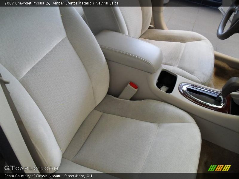 Amber Bronze Metallic / Neutral Beige 2007 Chevrolet Impala LS