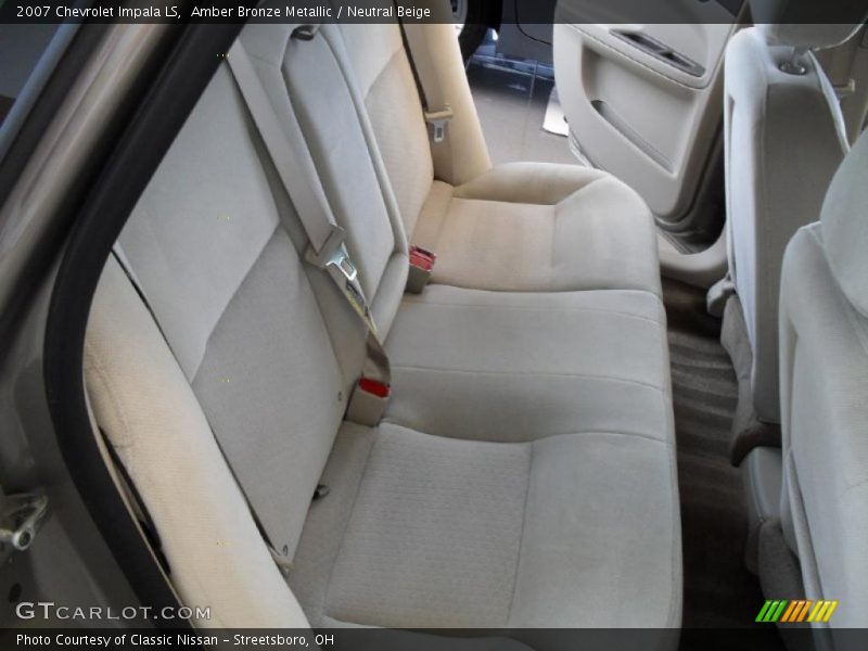 Amber Bronze Metallic / Neutral Beige 2007 Chevrolet Impala LS