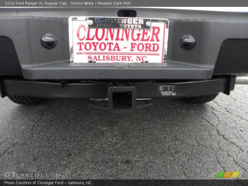 Oxford White / Medium Dark Flint 2010 Ford Ranger XL Regular Cab