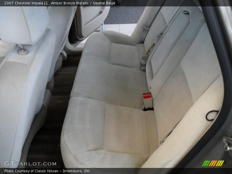 Amber Bronze Metallic / Neutral Beige 2007 Chevrolet Impala LS