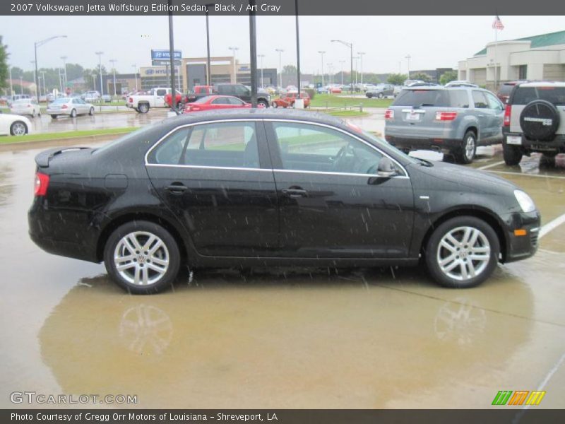 Black / Art Gray 2007 Volkswagen Jetta Wolfsburg Edition Sedan