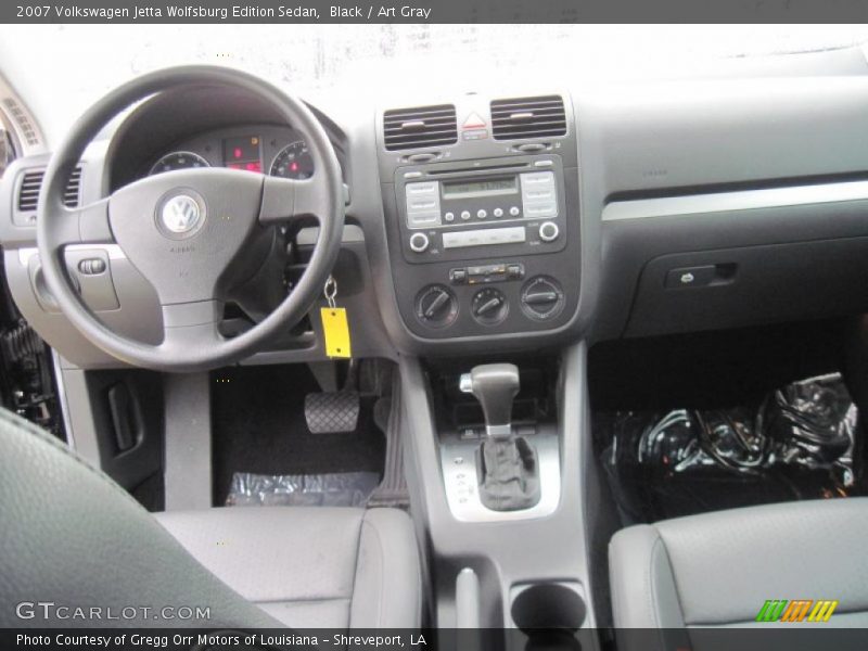 Black / Art Gray 2007 Volkswagen Jetta Wolfsburg Edition Sedan