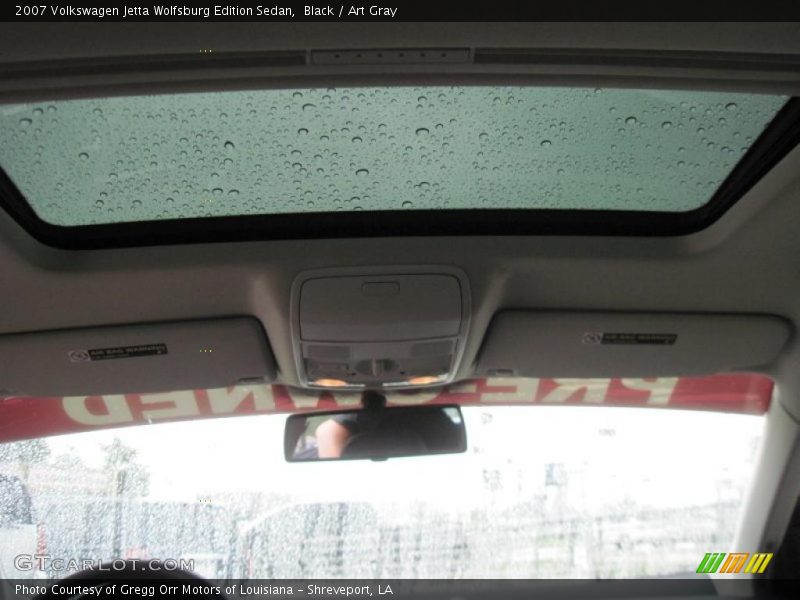 Black / Art Gray 2007 Volkswagen Jetta Wolfsburg Edition Sedan