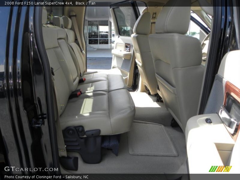 Black / Tan 2008 Ford F150 Lariat SuperCrew 4x4