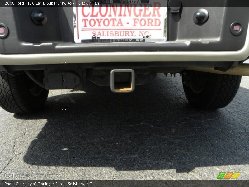 Black / Tan 2008 Ford F150 Lariat SuperCrew 4x4