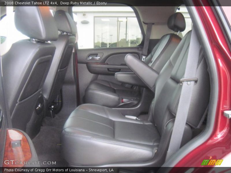 Deep Ruby Metallic / Ebony 2008 Chevrolet Tahoe LTZ 4x4