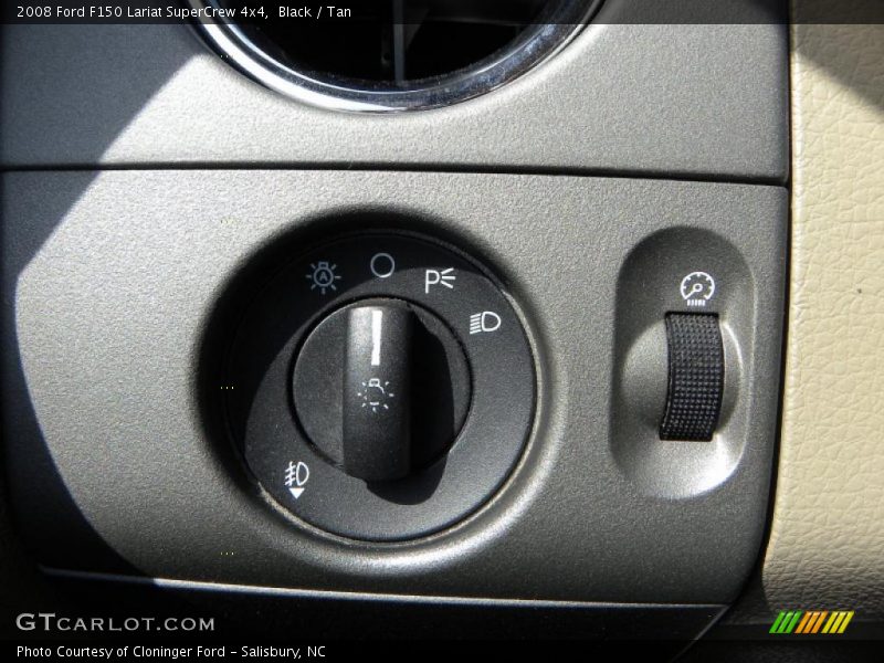 Black / Tan 2008 Ford F150 Lariat SuperCrew 4x4