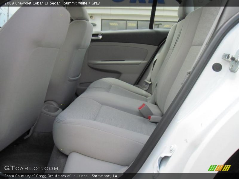 Summit White / Gray 2009 Chevrolet Cobalt LT Sedan