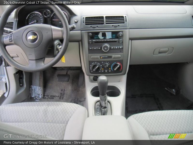 Summit White / Gray 2009 Chevrolet Cobalt LT Sedan