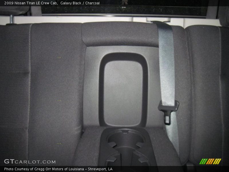 Galaxy Black / Charcoal 2009 Nissan Titan LE Crew Cab
