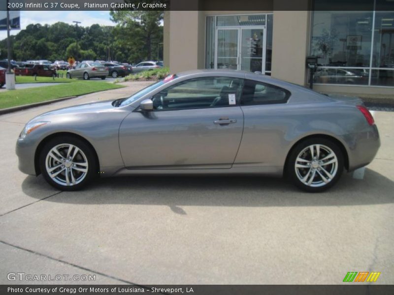 Platinum Graphite / Graphite 2009 Infiniti G 37 Coupe