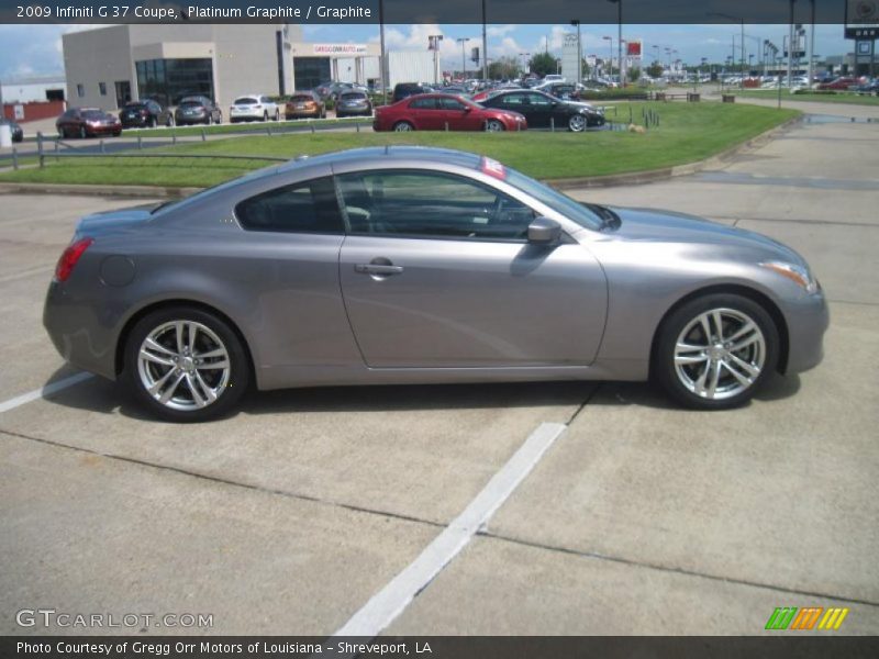 Platinum Graphite / Graphite 2009 Infiniti G 37 Coupe