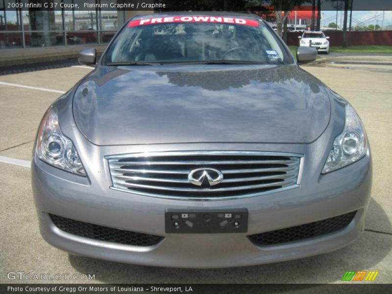 Platinum Graphite / Graphite 2009 Infiniti G 37 Coupe