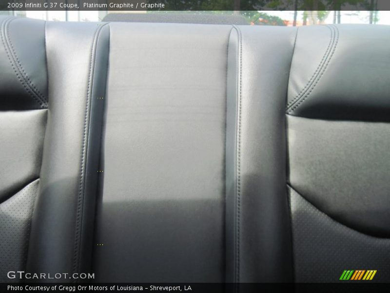 Platinum Graphite / Graphite 2009 Infiniti G 37 Coupe
