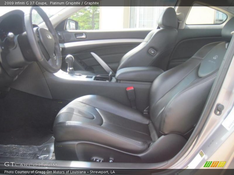 Platinum Graphite / Graphite 2009 Infiniti G 37 Coupe