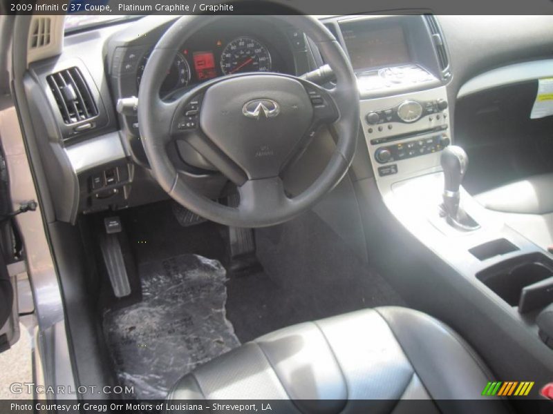 Platinum Graphite / Graphite 2009 Infiniti G 37 Coupe