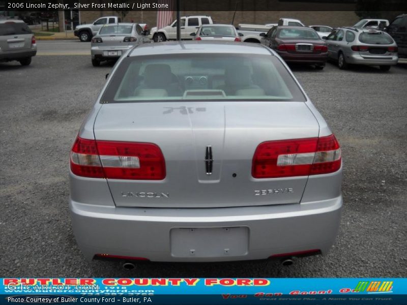 Silver Frost Metallic / Light Stone 2006 Lincoln Zephyr