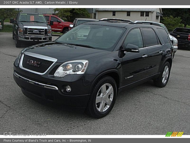 Carbon Metallic / Ebony 2007 GMC Acadia SLT AWD