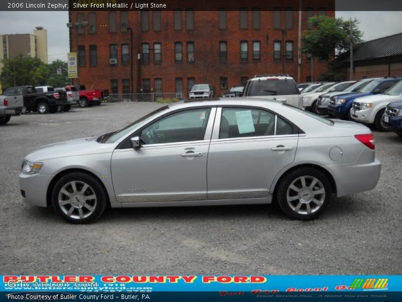 Silver Frost Metallic / Light Stone 2006 Lincoln Zephyr