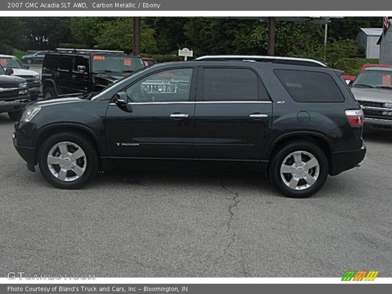 Carbon Metallic / Ebony 2007 GMC Acadia SLT AWD