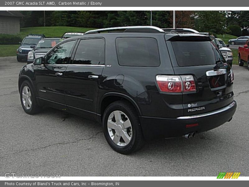 Carbon Metallic / Ebony 2007 GMC Acadia SLT AWD