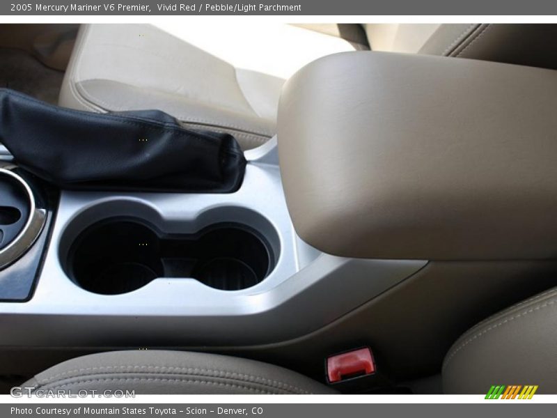 Vivid Red / Pebble/Light Parchment 2005 Mercury Mariner V6 Premier