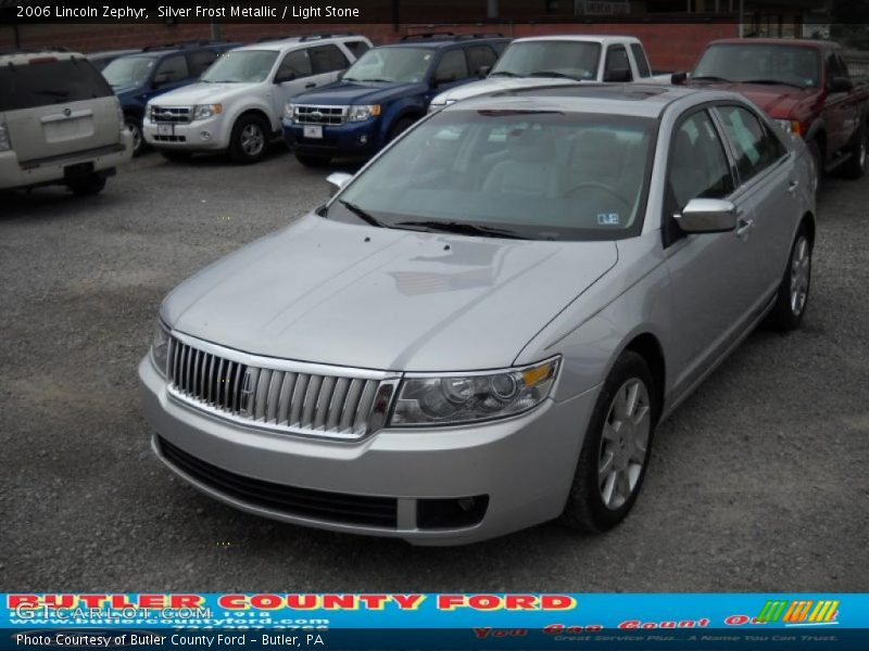 Silver Frost Metallic / Light Stone 2006 Lincoln Zephyr