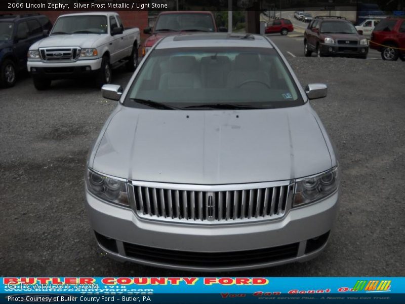 Silver Frost Metallic / Light Stone 2006 Lincoln Zephyr