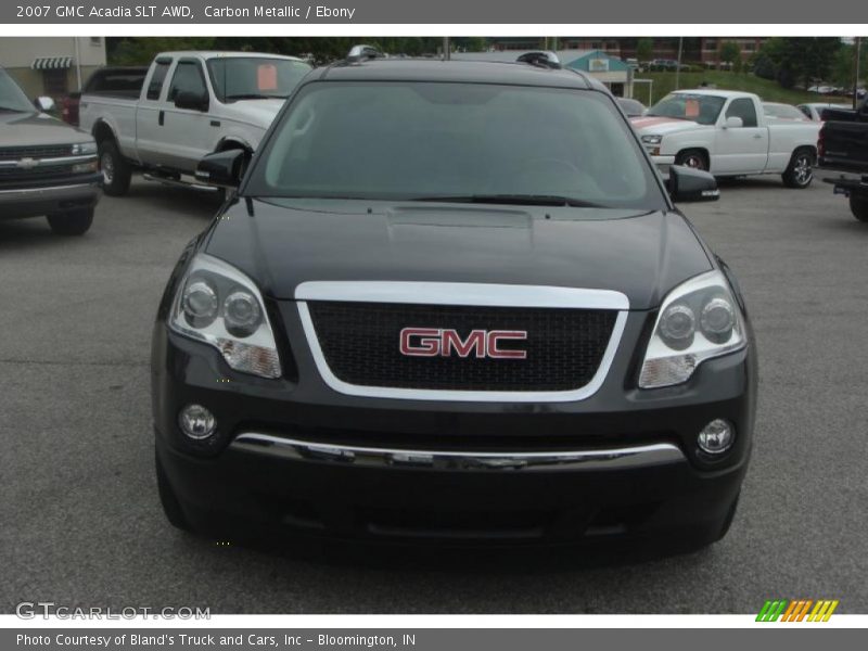 Carbon Metallic / Ebony 2007 GMC Acadia SLT AWD