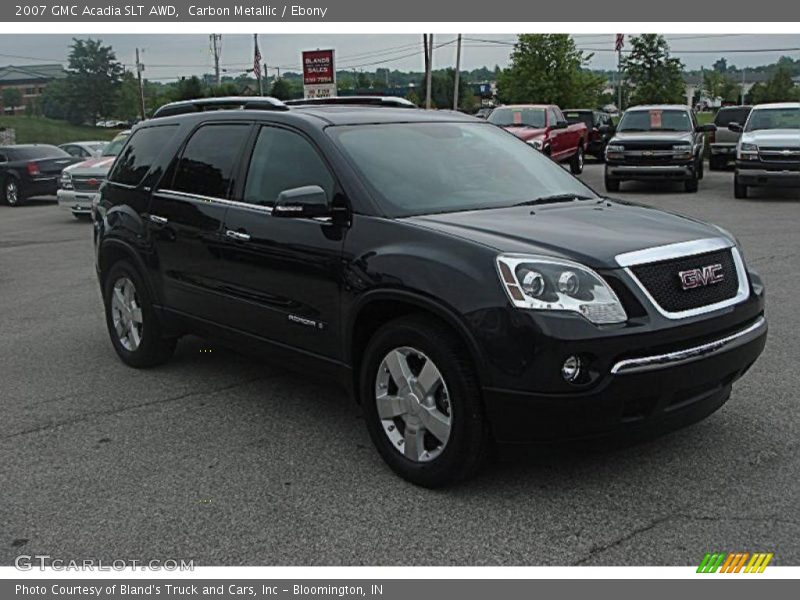 Carbon Metallic / Ebony 2007 GMC Acadia SLT AWD