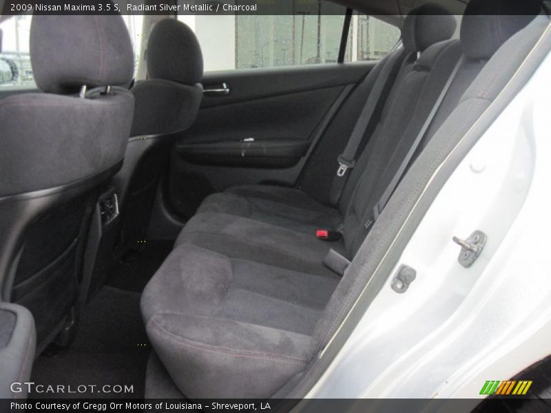 Radiant Silver Metallic / Charcoal 2009 Nissan Maxima 3.5 S