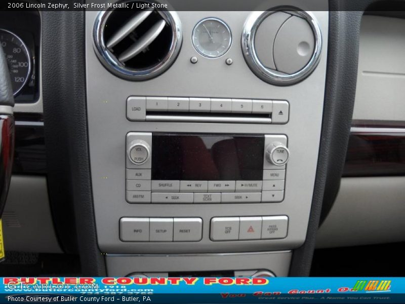 Silver Frost Metallic / Light Stone 2006 Lincoln Zephyr