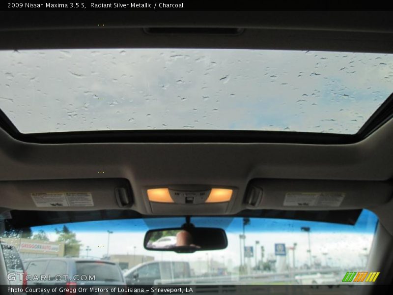 Radiant Silver Metallic / Charcoal 2009 Nissan Maxima 3.5 S