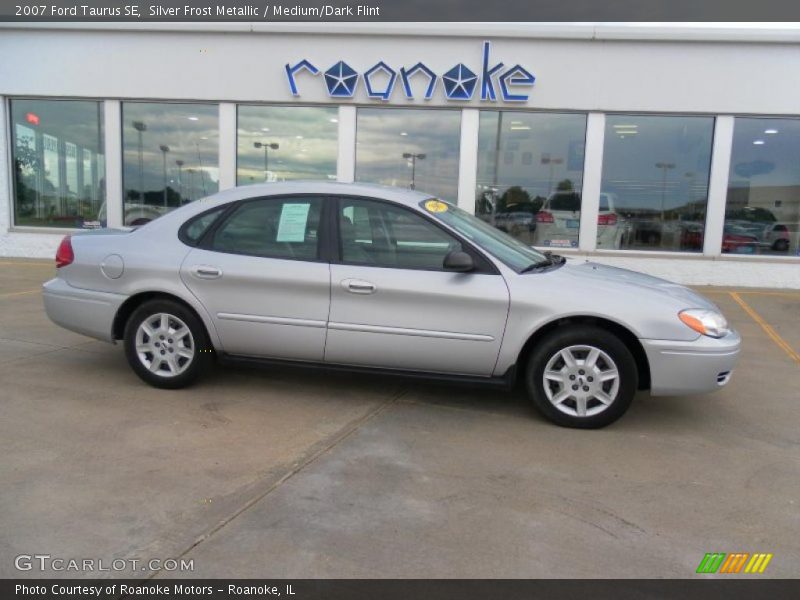 Silver Frost Metallic / Medium/Dark Flint 2007 Ford Taurus SE