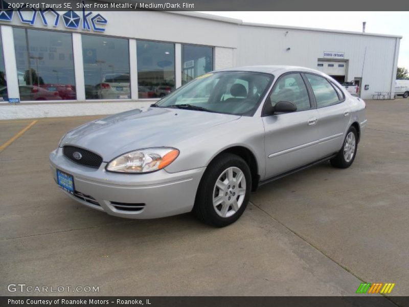 Silver Frost Metallic / Medium/Dark Flint 2007 Ford Taurus SE