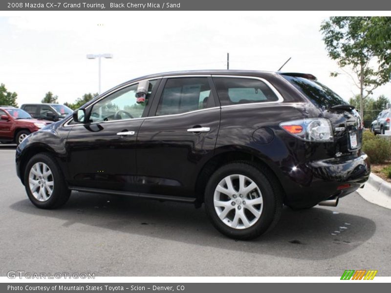 Black Cherry Mica / Sand 2008 Mazda CX-7 Grand Touring