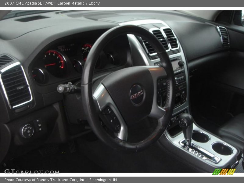 Carbon Metallic / Ebony 2007 GMC Acadia SLT AWD