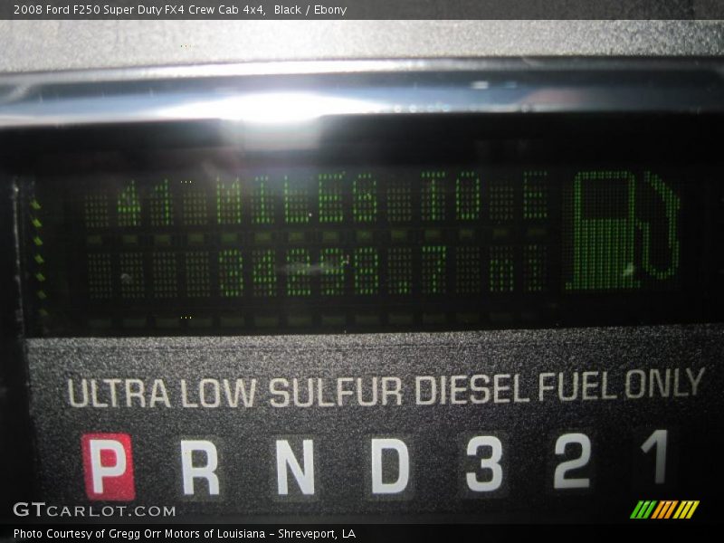 Black / Ebony 2008 Ford F250 Super Duty FX4 Crew Cab 4x4