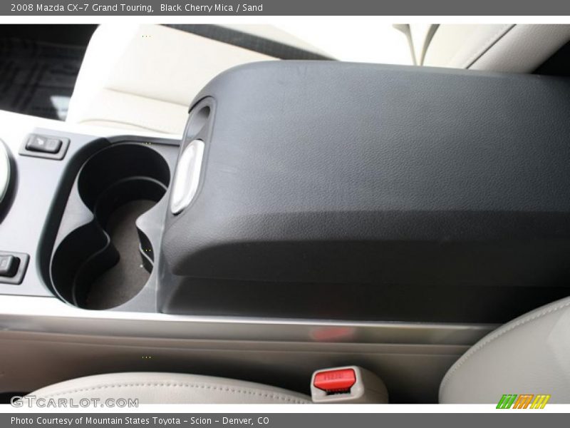 Black Cherry Mica / Sand 2008 Mazda CX-7 Grand Touring