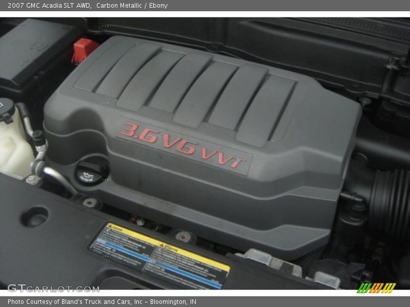 Carbon Metallic / Ebony 2007 GMC Acadia SLT AWD