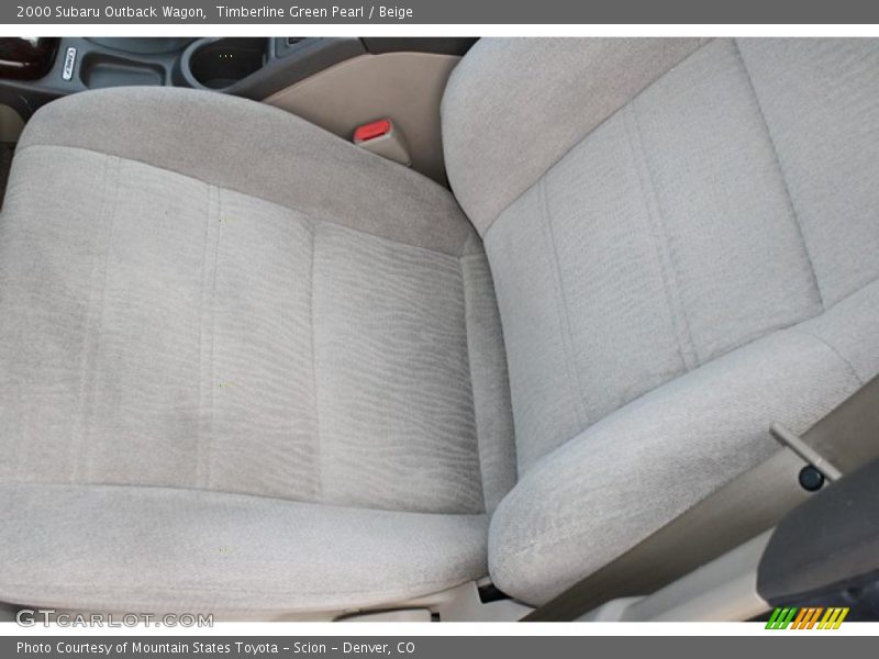 Timberline Green Pearl / Beige 2000 Subaru Outback Wagon