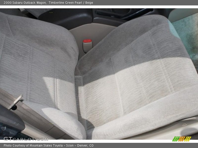 Timberline Green Pearl / Beige 2000 Subaru Outback Wagon