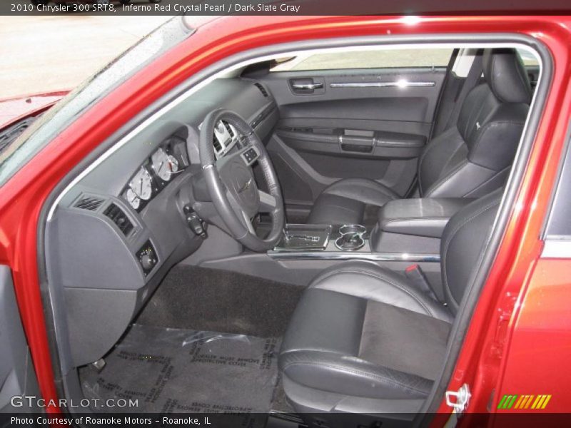  2010 300 SRT8 Dark Slate Gray Interior