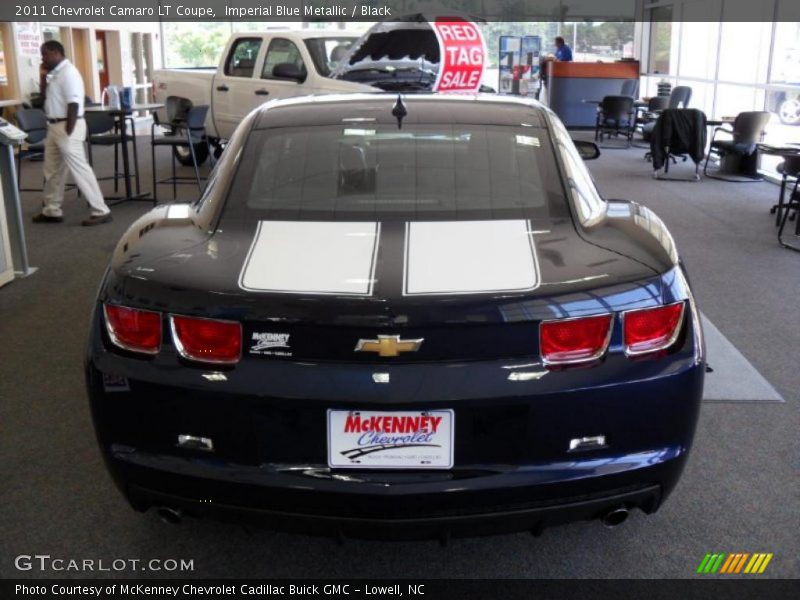 Imperial Blue Metallic / Black 2011 Chevrolet Camaro LT Coupe