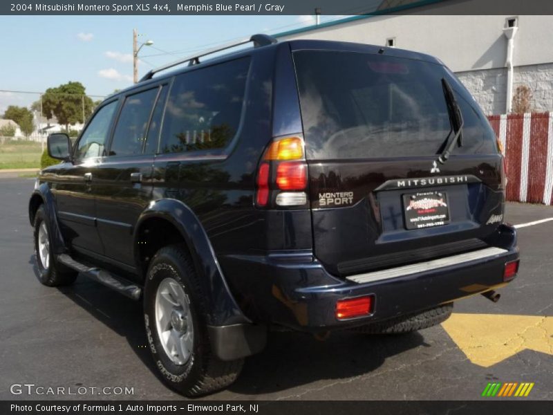 Memphis Blue Pearl / Gray 2004 Mitsubishi Montero Sport XLS 4x4