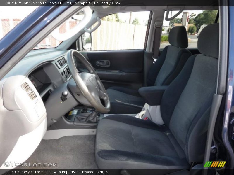 Memphis Blue Pearl / Gray 2004 Mitsubishi Montero Sport XLS 4x4