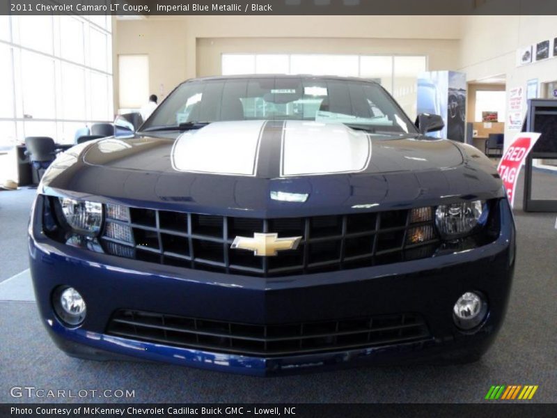 Imperial Blue Metallic / Black 2011 Chevrolet Camaro LT Coupe